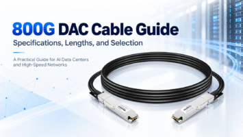800G DAC Cable Guide: Specifications, Lengths, and Selection