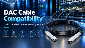 DAC Cable Compatibility: Switch and NIC Interoperability Guide