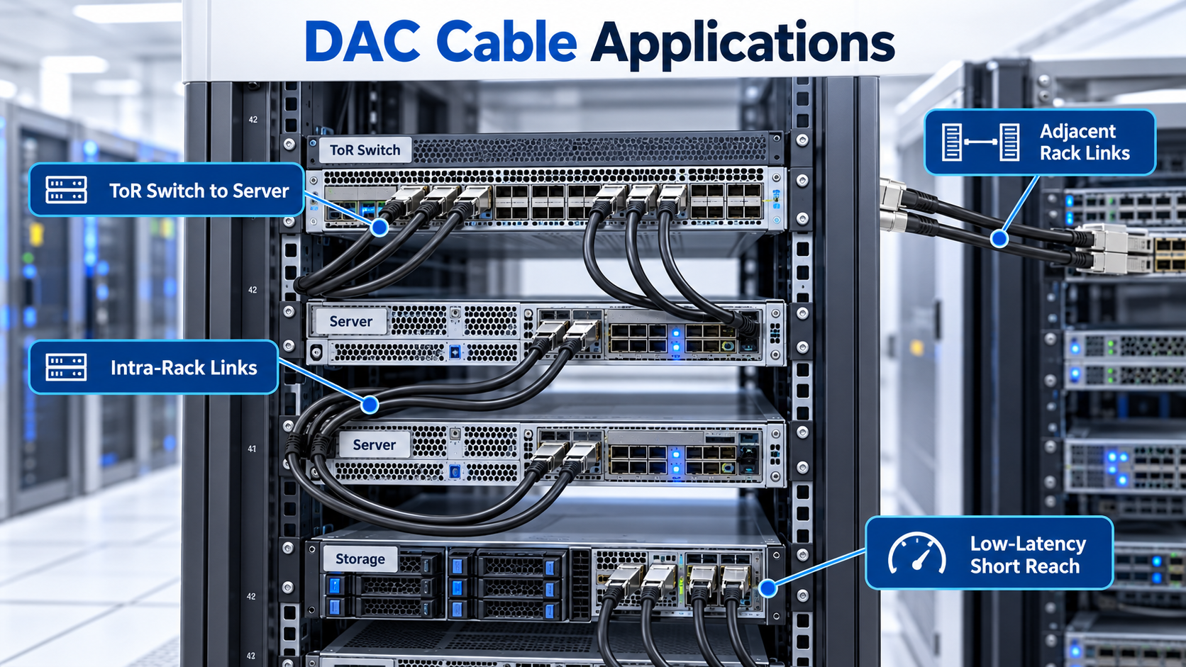 DAC Cable Applications