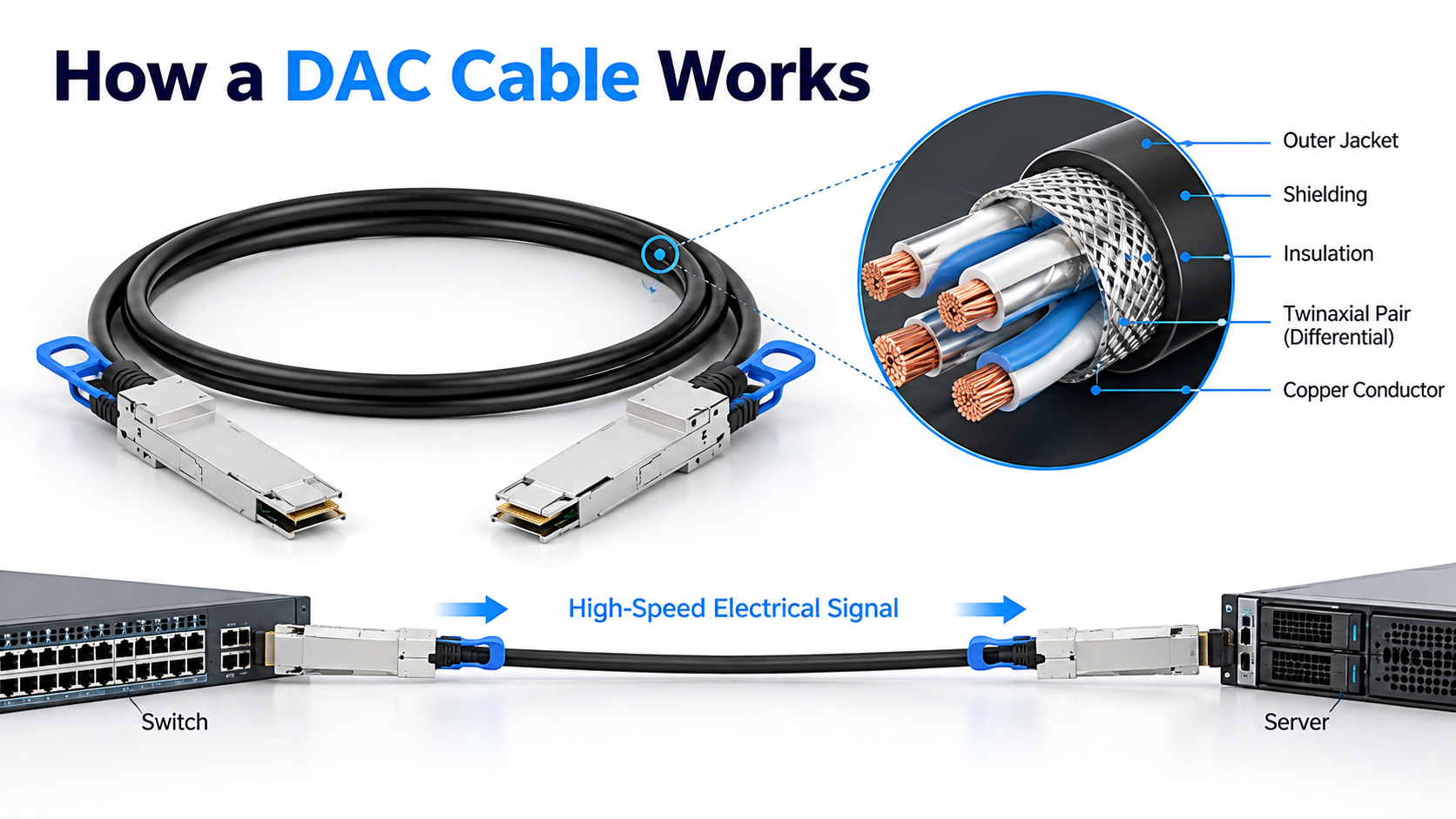 How a DAC Cable Works