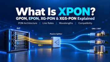 What Is XPON? GPON, EPON, XG-PON, and XGS-PON Explained