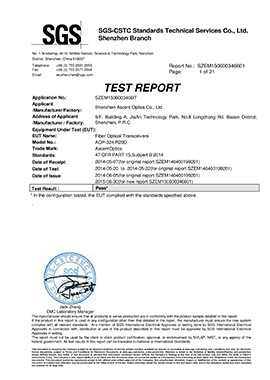 FCC  TEST REPORT