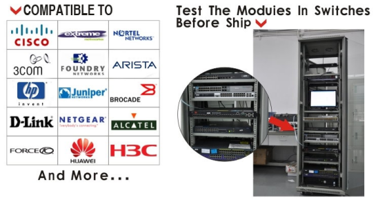 Dose your modules compatible to CISCO (HPE/Arista Networks/Juniper,ect)