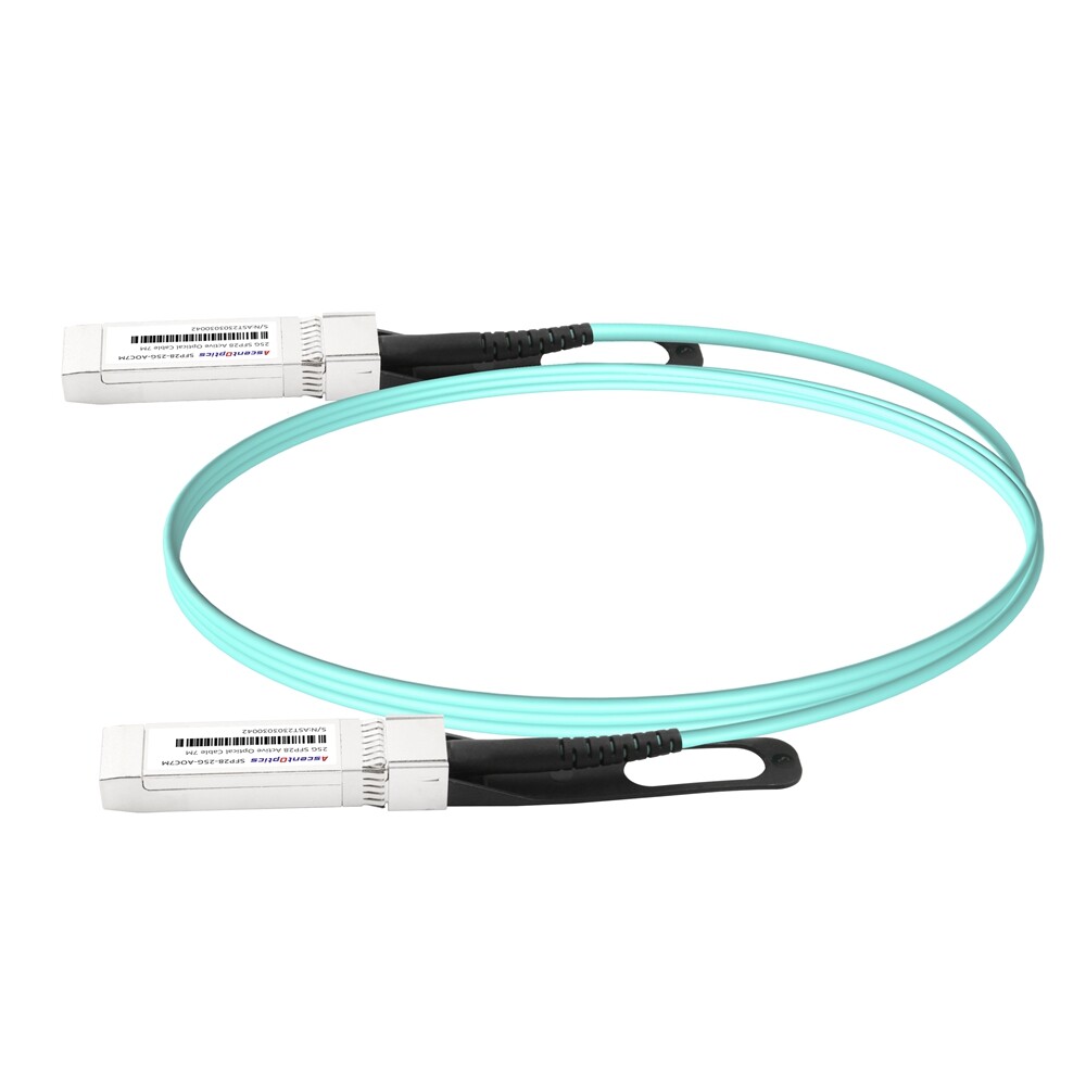 25G SFP28 Active Optical Cable,7 Meters