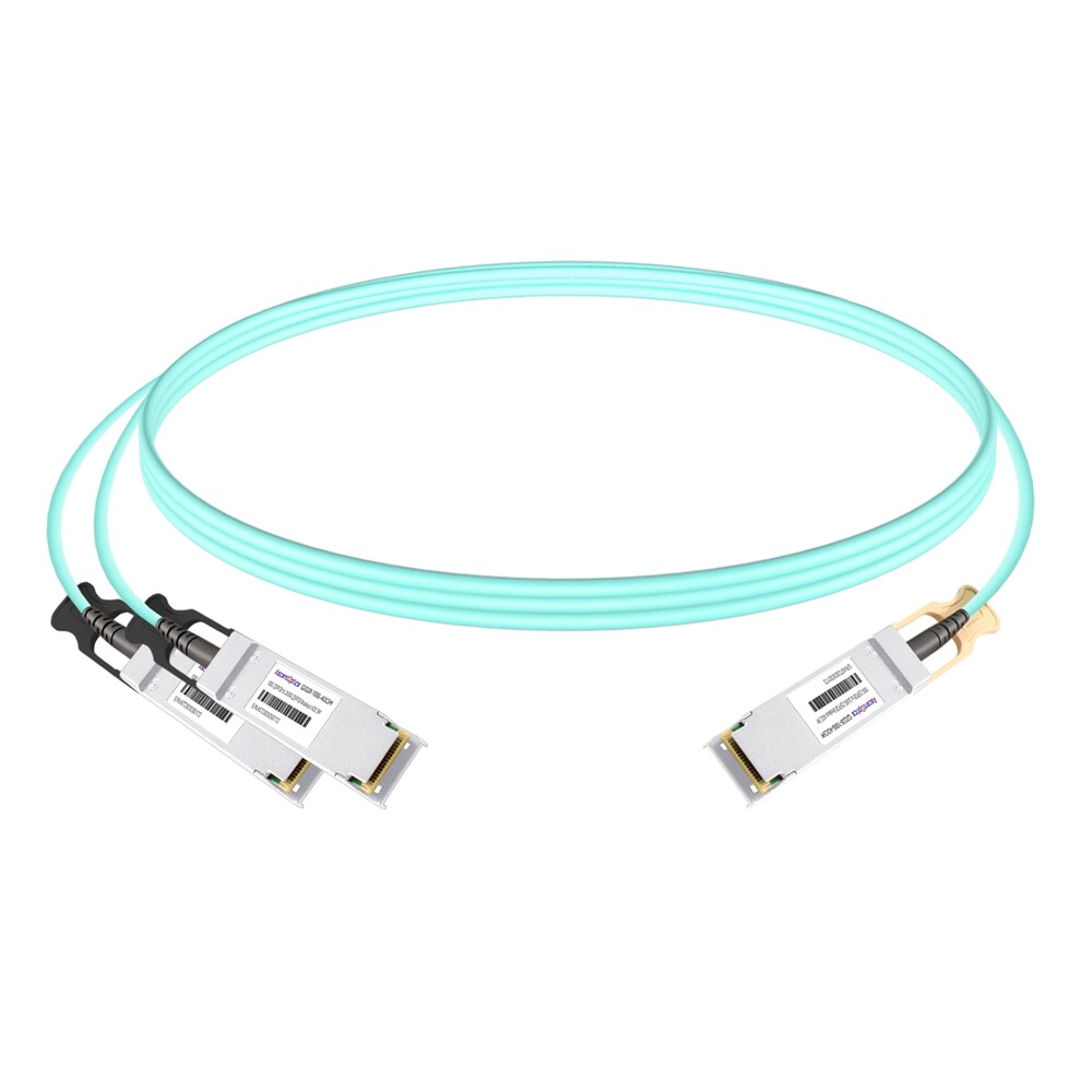 100G QSFP28 to 2x 50G QSFP28 Breakout AOC Cable,5 Meters