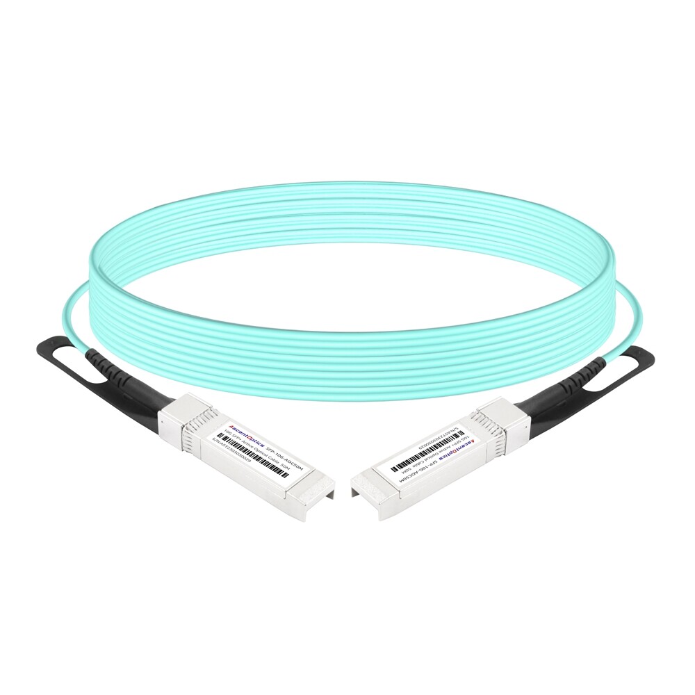 10G SFP+ Active Optical Cable,50 Meters