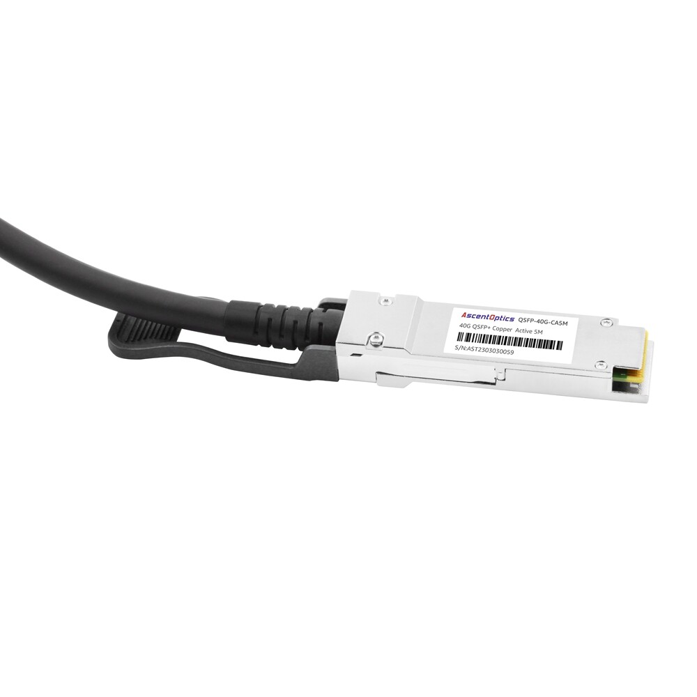 40G QSFP+ Copper DAC Cable,5 Meters,Active