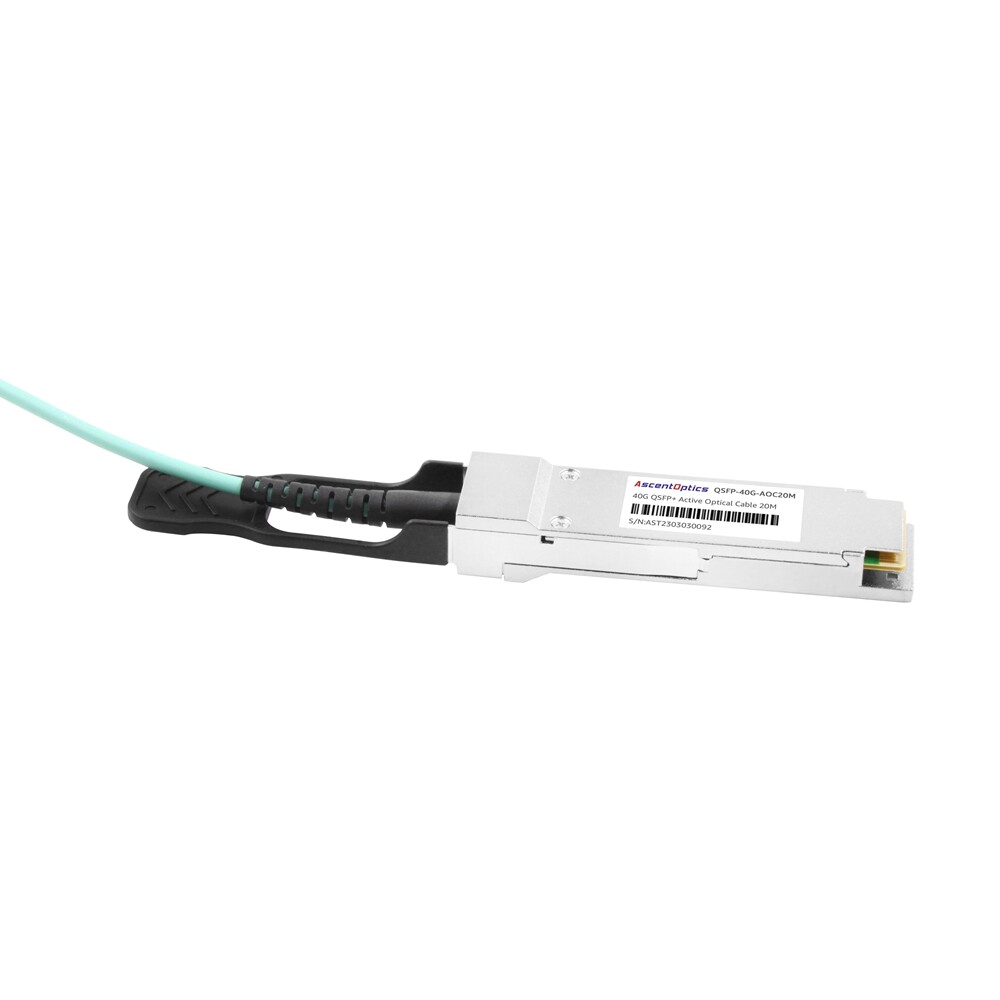 40G QSFP+ Active Optical Cable,20 Meters
