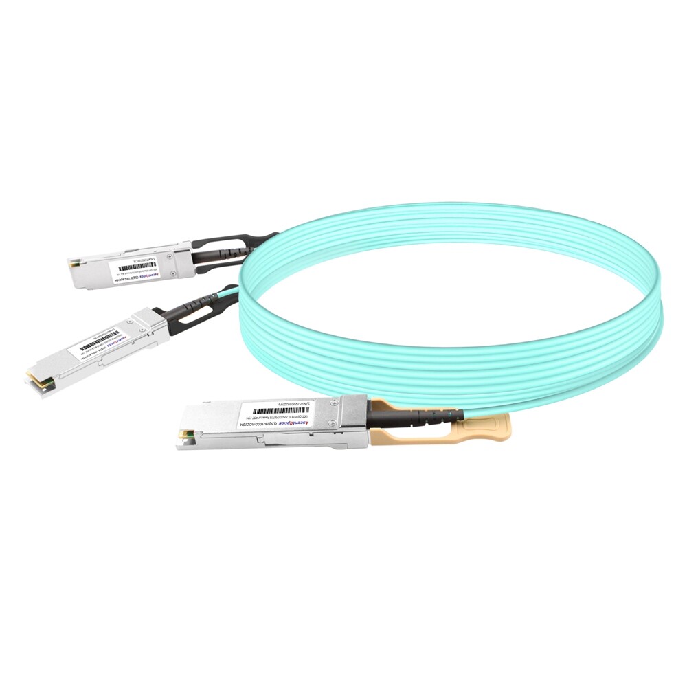 100G QSFP28 to 2x 50G QSFP28 Breakout AOC Cable,15 Meters