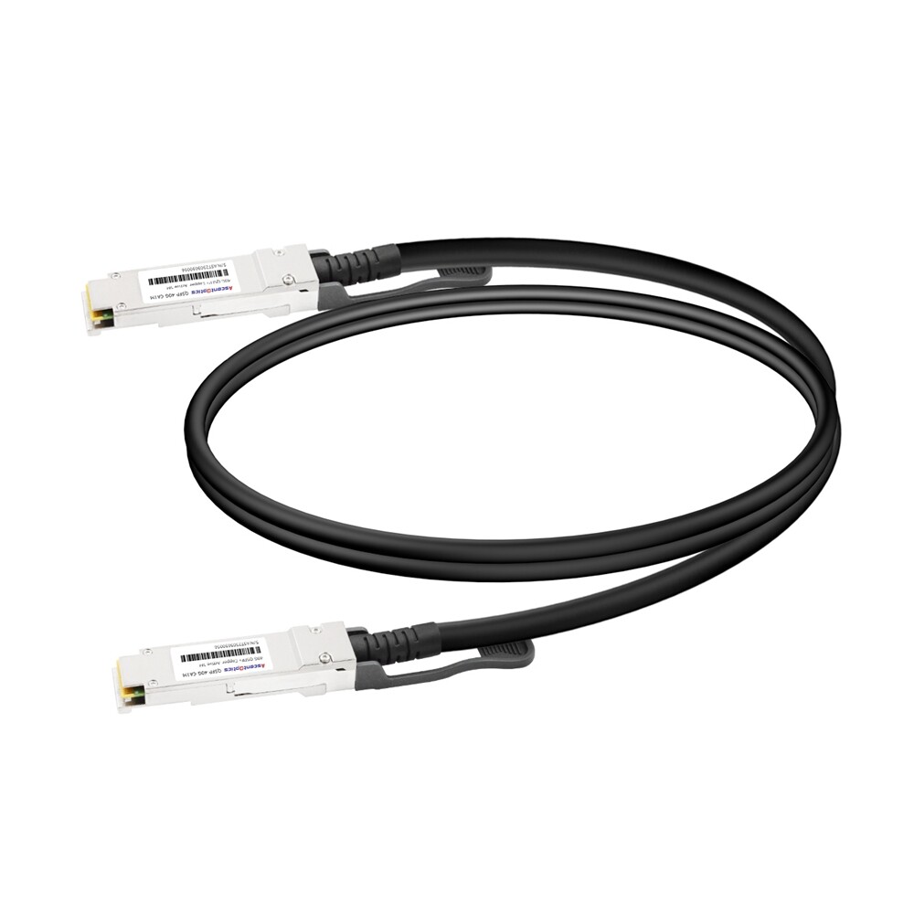40G QSFP+ Copper DAC Cable,1 Meter,Active
