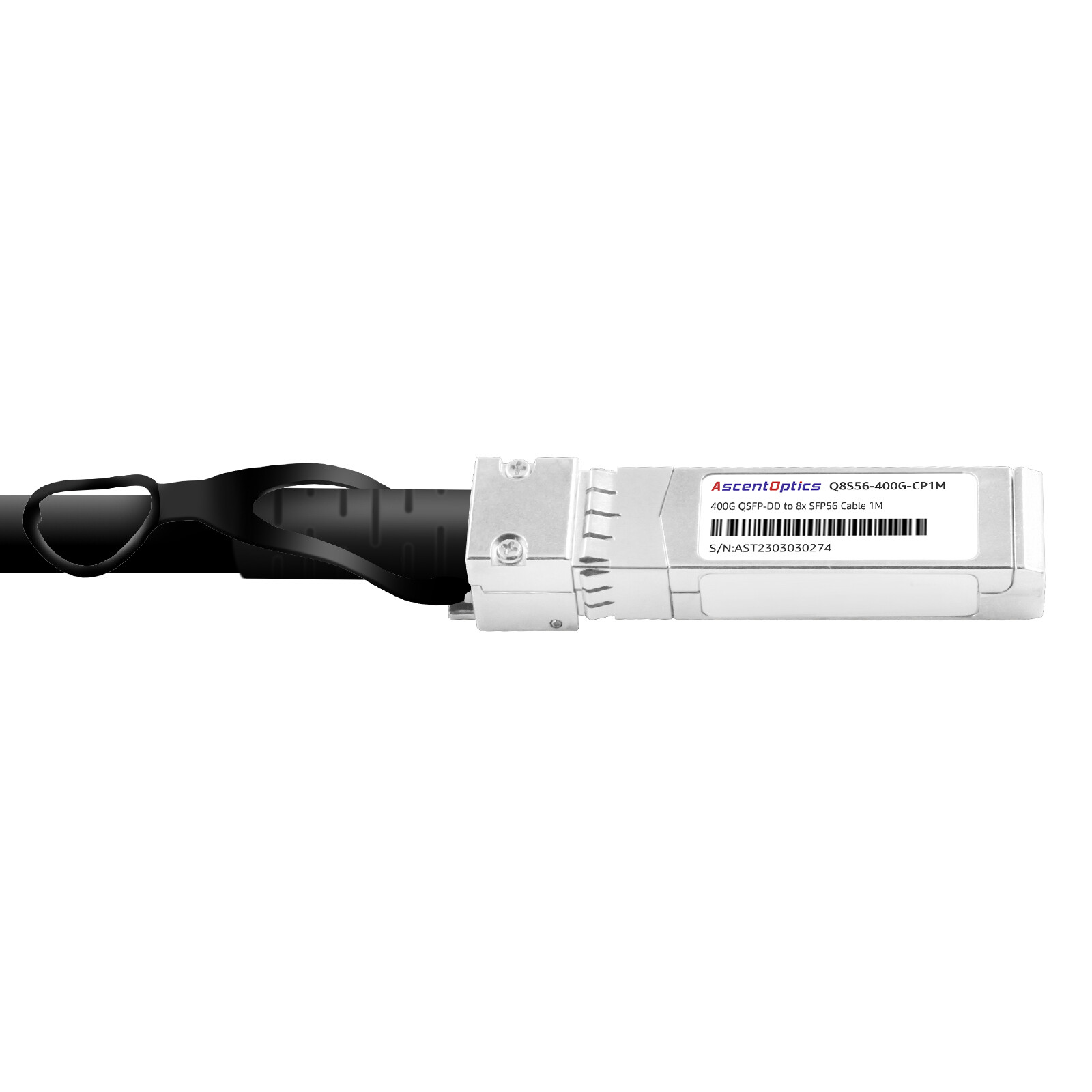 400G QSFP-DD to 8x 50G SFP56 Copper Breakout Cable,1 Meter,Passive