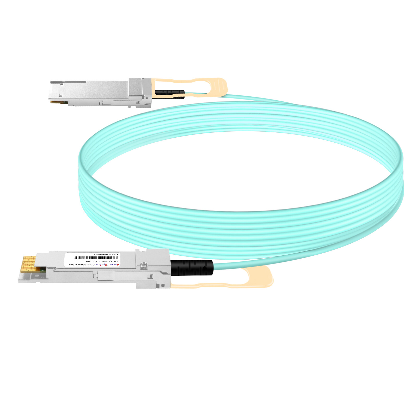 200G QSFP28-DD Active Optical Cable,20 Meters