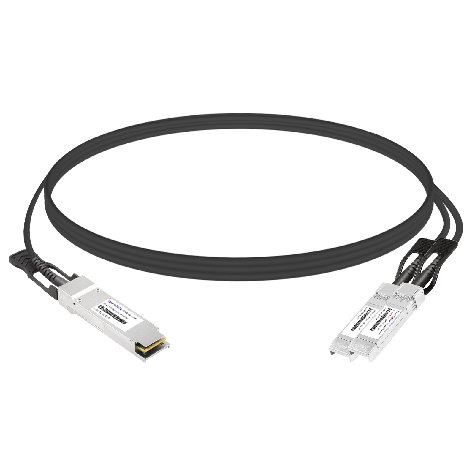 50G QSFP28 to 2x 25G SFP28 Copper Breakout Cable,4 Meters,Passive