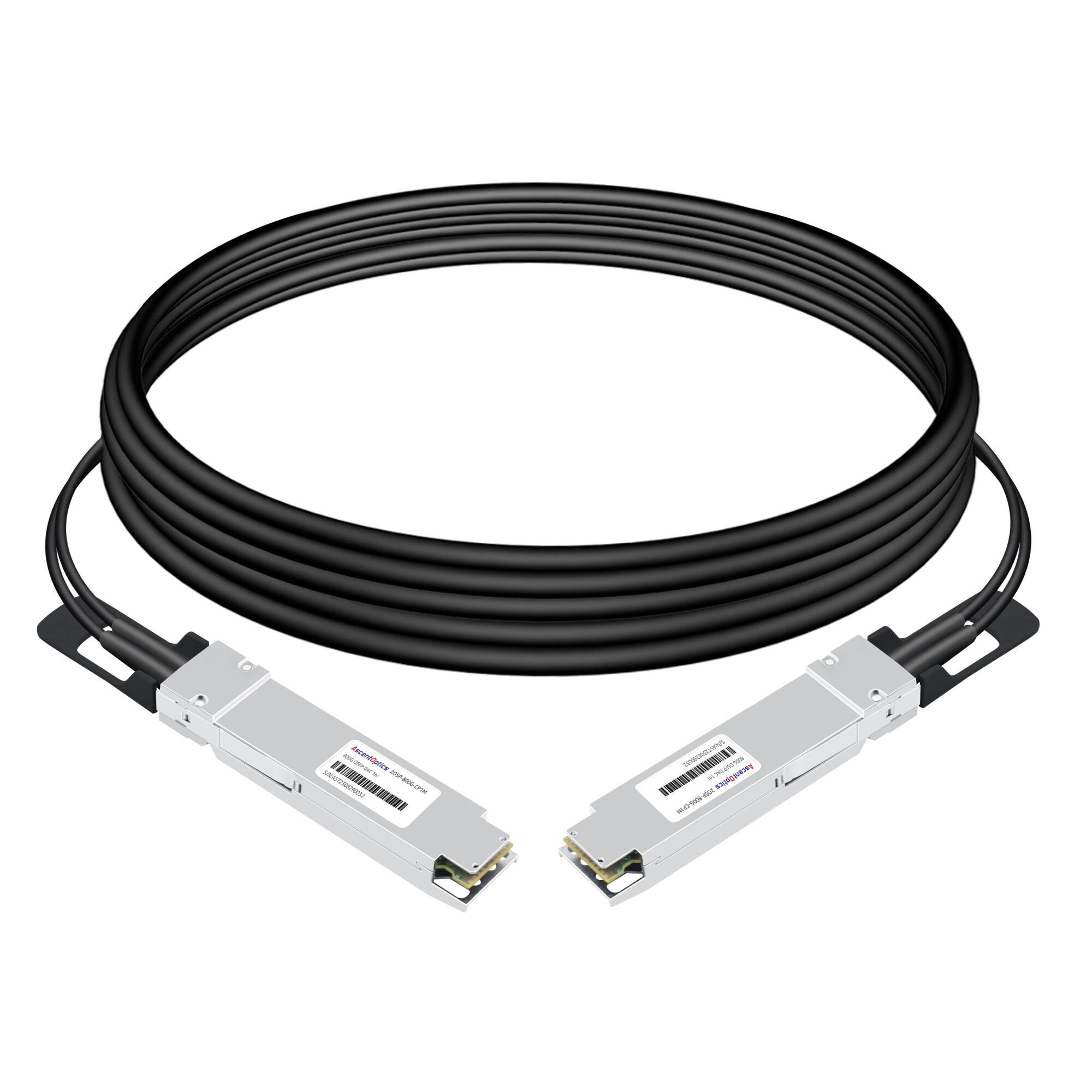 2x 400G OSFP to 2x 400G OSFP Copper Breakout Cable,1 Meter