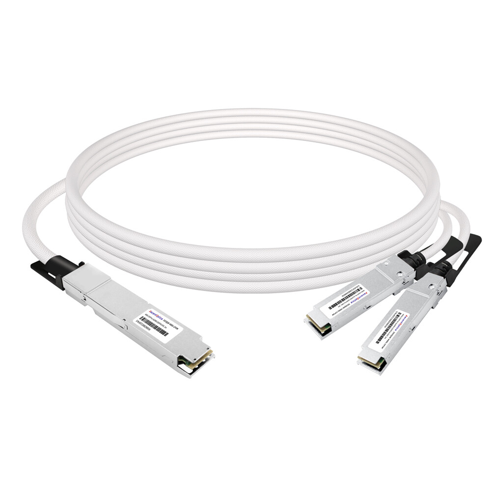 400G OSFP twin port to 2x 200G QSFP56 Copper Breakout Cable,2 Meter