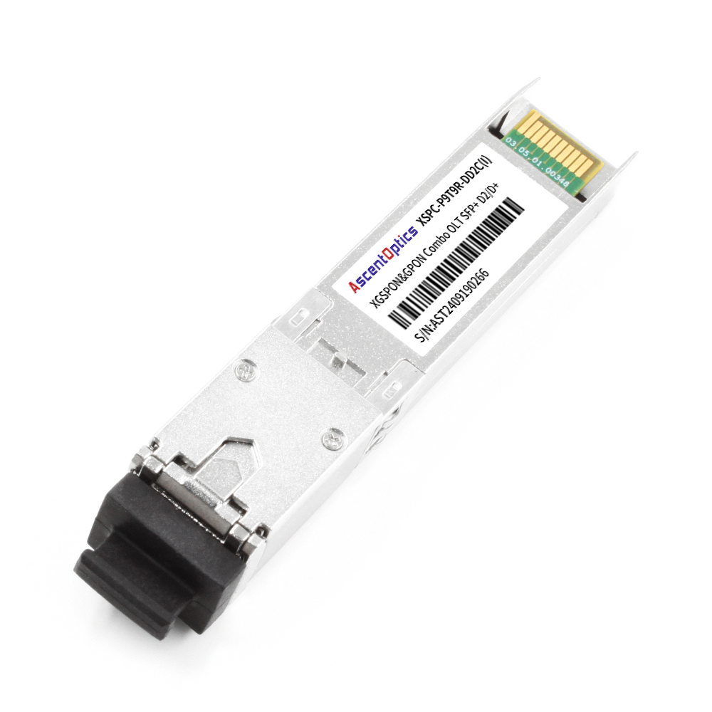 XGSPON&GPON Combo OLT SFP+  9.95T/9.95R/2.5R,2.488T/1.244R  D2/D+  Transceivers CT/IT